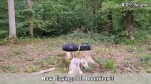 JBL Boombox 3 vs Tribit Stormbox Blast | Deep Bass ?| Outdoor Test 60% & 100%