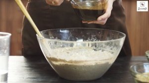 Хлеб с хлопьями и семечками на ржаной закваске! Полный видео-рецепт!