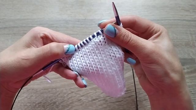 Аккуратное ЗАКРЫТИЕ ПЕТЕЛЬ ПОСЕРЕДИНЕ ряда
