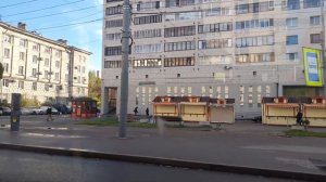 55 Трамвай. Ул. Шаврова - Придорожная аллея