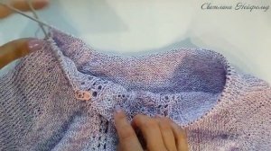 Как вязать реглан снизу Росток Нюансы
