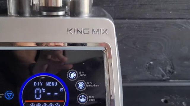 Конфетки курага-орехи в высокоскоростном блендере King Mix смотреть онлайн