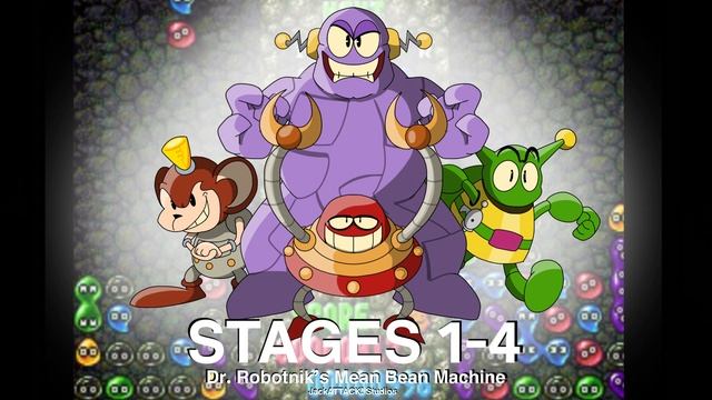 Stages 1-4 REMIX - Dr. Robotnik's Mean Bean Machine смотреть онлайн