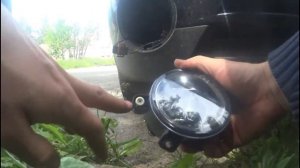 Ford mondeo 3 Замена лампы птф и решение возникающих при этом проблем.