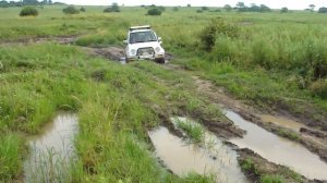 Mitsubishi Pajero Jr (Мицубиси паджеро джуниор) лето, зима, пробуксовка