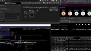 videodromm + litegraph + hydra + nexusui websocket communication