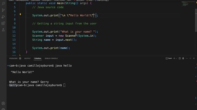 Intro to Java Programming using Visual Studio Code смотреть онлайн