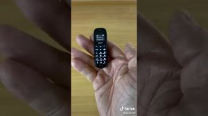 Самый маленький телефон в мире...