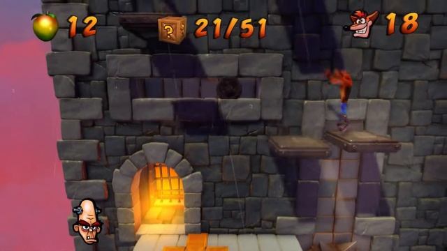 Crash Bandicoot | Прохождение #13 | СКОЛЬЗКИЙ ПОДЪЁМ смотреть онлайн