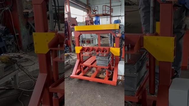 Вибропресс  для производства арболитовых блоков