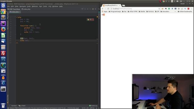 PHP Tutorial For Beginners: PHP Functions