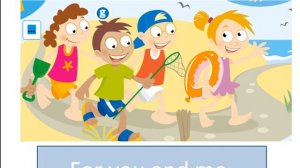 Quick Minds 2. Unit 9. At the Beach. Song "Let`s Go to the Beach"