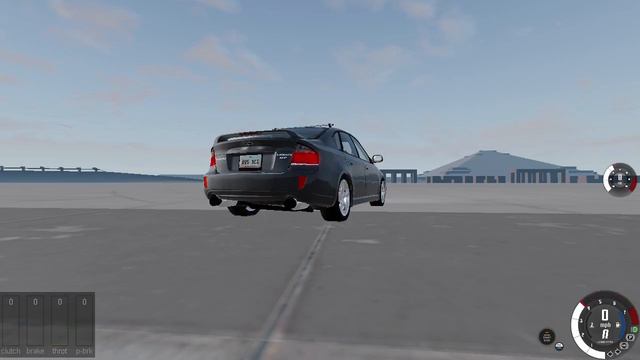 bl5 subaru legacy GT spec b nameless exhaust muffler delete (beamng) смотреть онлайн