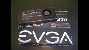 Pictures of the EVGA GTX 470 Superclocked: Single Card and SLI