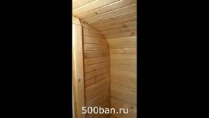 Обзор! КВАДРО БАНЯ 3,5 метра из КЕДРА