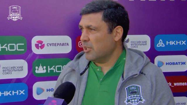 Гамаль Бабаев: «Мы хотели больше играть с мячом» смотреть онлайн