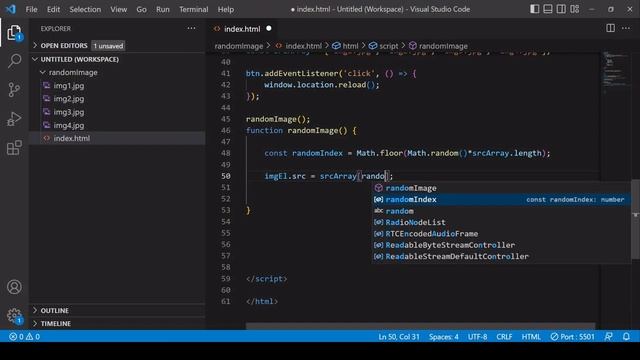 Random Image with Vanilla JavaScript