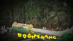 Аттракцион BOOMERANG (БУМЕРАНГ) в парке. Производство аттракционов.