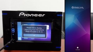 PIONEER DMH-A245BT Android Phone connect Weblink guide
