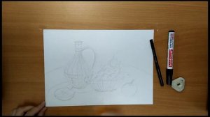 Урок ИЗО 6 класс Декоративный натюрморт в графике