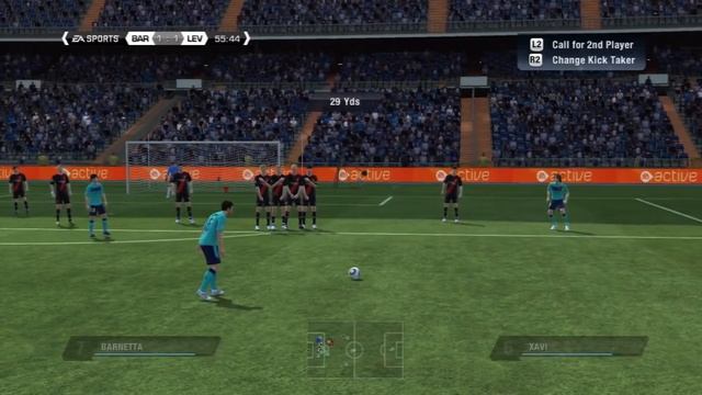FIFA 11 Tutorial - "The Curved Free Kick" - Free Kick Tutorial 3 смотреть онлайн