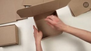 Как собрать коробку шкатулку