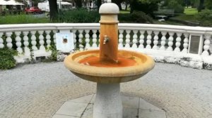 Основные источники минеральной воды в Марианских Лазнях (Чехия)