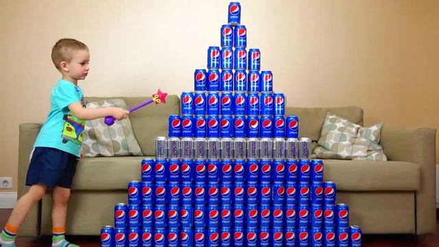 Bad Baby ПЕПСИ ЧЕЛЛЕНДЖ! AMAZING PEPSI CHALLENGE! смотреть онлайн