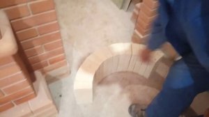 Клиновой свод для кирпичной хлебной печи.,,