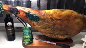 Два вида испанского хамона | Чем отличается Хамон Серрано от Хамона Иберико? | Нарезка