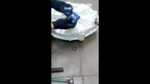 замена подшипников на LG WD10150G