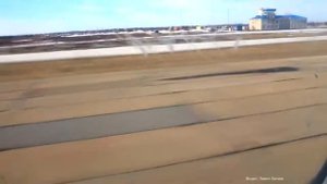 Посадка в аэропорту Нарьян-Мара на Bombardier CRJ-200 (RusLine)