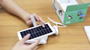 Wi Fi IP камера Showojia (Inqmega) BC23 с солнечной батареей  Подключение к приложению iCSee