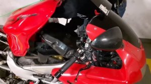 HONDA VTR 1000F  Air Filter Change / wymiana filtra powietrza