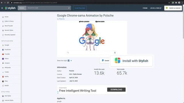 Как сделать анимированный поиск Google