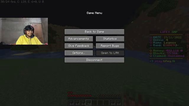 LIFEY NETWORK 24/7 Public Server JAVA + PE Playing with Subs || MINECRAFT JAVA || LEGNOS IS LIVE смотреть онлайн