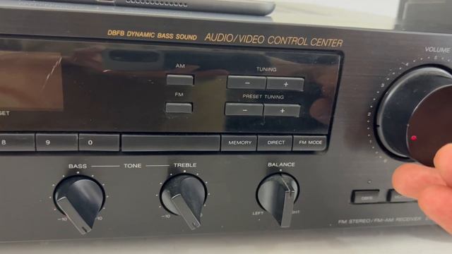 Sony STR-AV570X AM/FM Audio Video Control Center Receiver смотреть онлайн