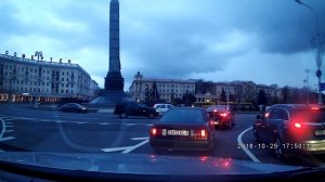 как проезжать площадь победы