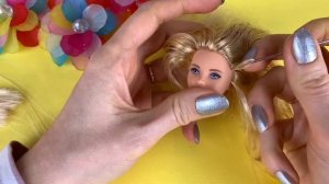 Куклы из чулана?Приводим волосы кукол в порядок?Стрижка Каре?Окраска ОМБрЕ на кукольных волосах
