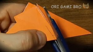 Как сделать объёмную звезду из бумаги  и закрепить её на открытке. Подарок на 23 февраля и 9 мая.