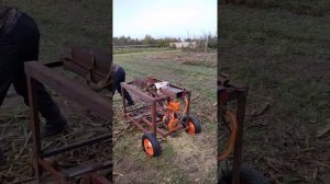 садовый измельчитель из бензопилы Дружба 4М , своими руками