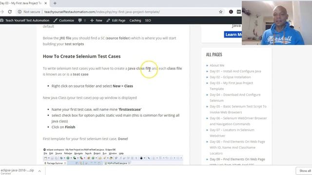 Java Project Template | Java Projects | My First Java Project