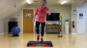 Intermediate to Advanced Step Aerobics Steve SanSoucie SS Fit Studio SS041120