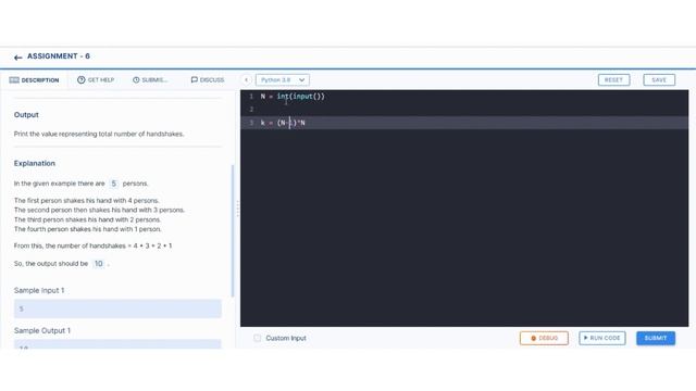 Maximum number of Handshakes | Assignment 6 | Python coding tips tricks | Nxtwave ccbp 4.0 telugu