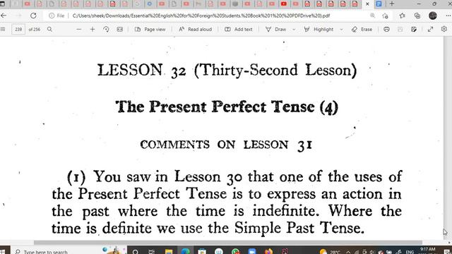 THE PRESENT PERFECT TENSE 3 , ESSENTIAL ENGLISH , AF SOMALI смотреть онлайн