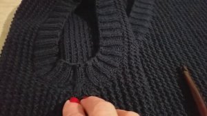 Безрукавка вязаная спицами ❤️ //Экспресс-описания //