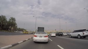 Dubai, UAE - Drive from Dubai Marina to Jumeirah Beach Road - HD Quality