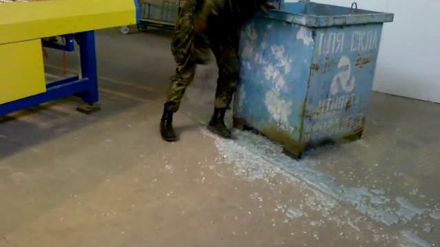 Как разбить закалённое стекло 6 mm