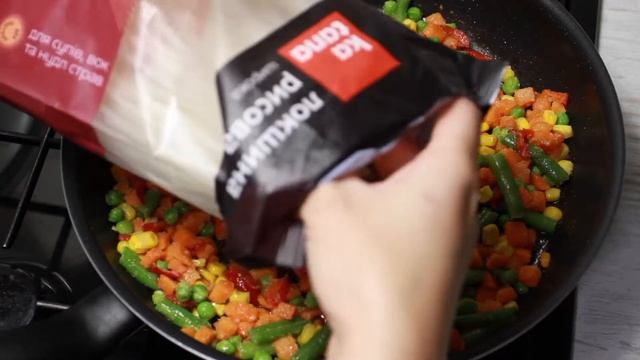 Мексиканская смесь с рисовой лапшой!??? Простой рецепт для всей семьи! Даже дети едят с восторгом??