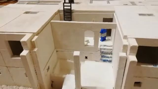 Строительство. Макет дома из гипса.Новая часть / House model build. New part